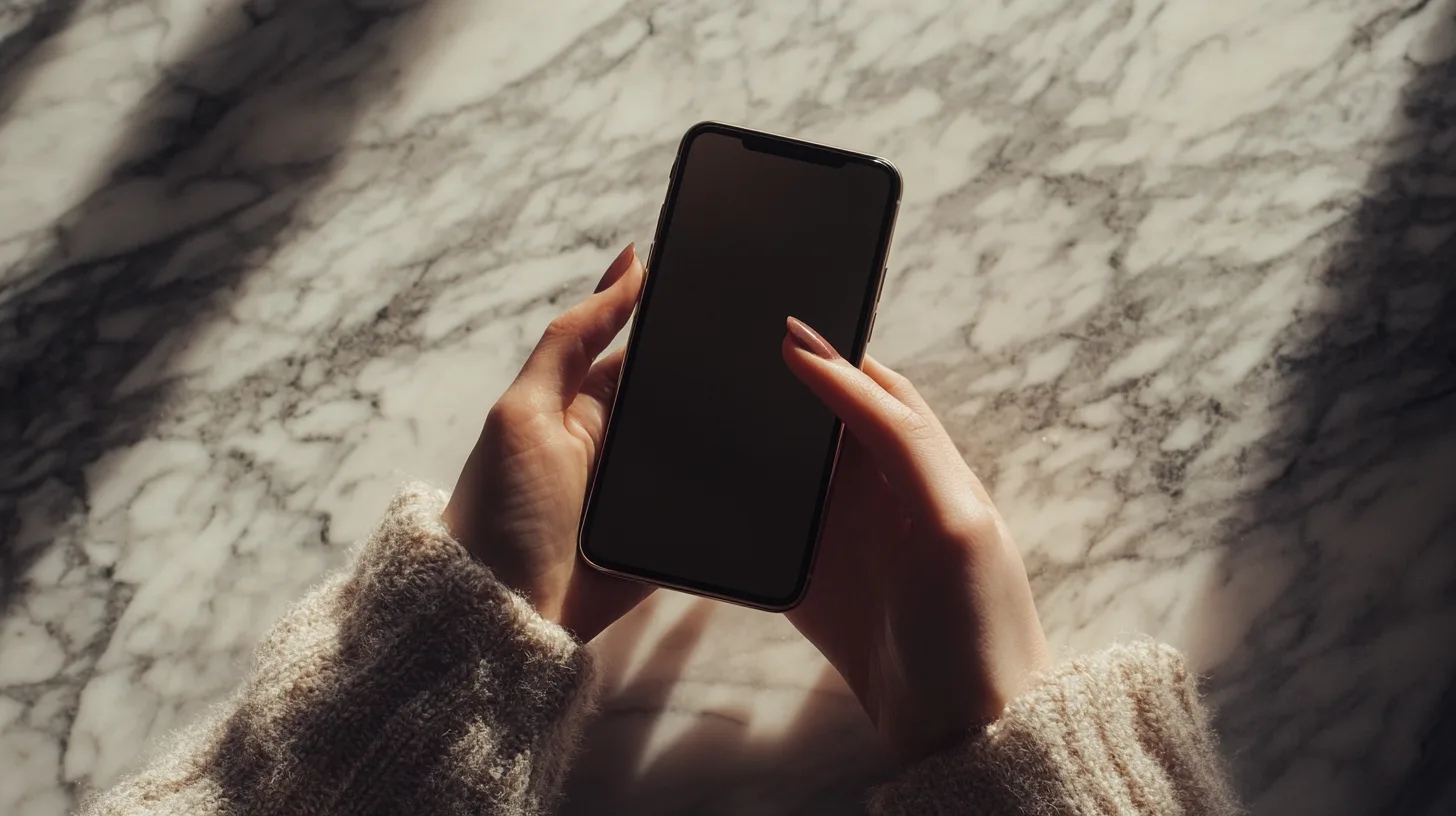 Person applying for a personal loan on smartphone